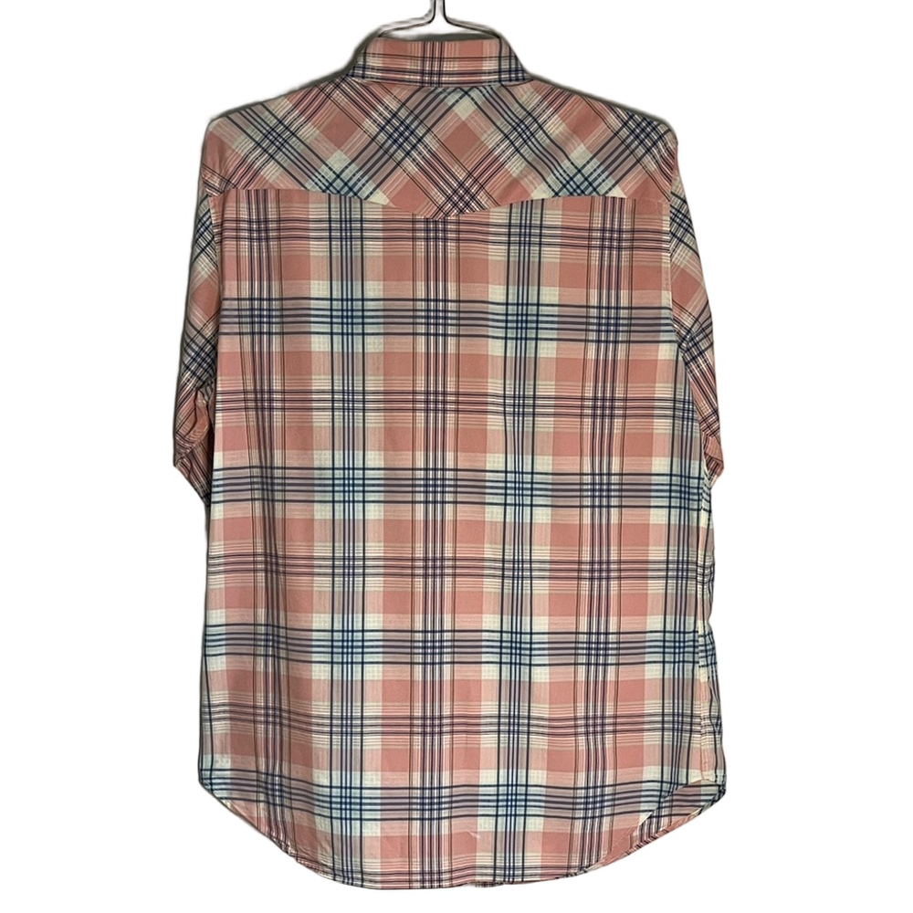 Polo by Ralph Lauren Pink and Blue Plaid Shirt - Picture 3 of 4